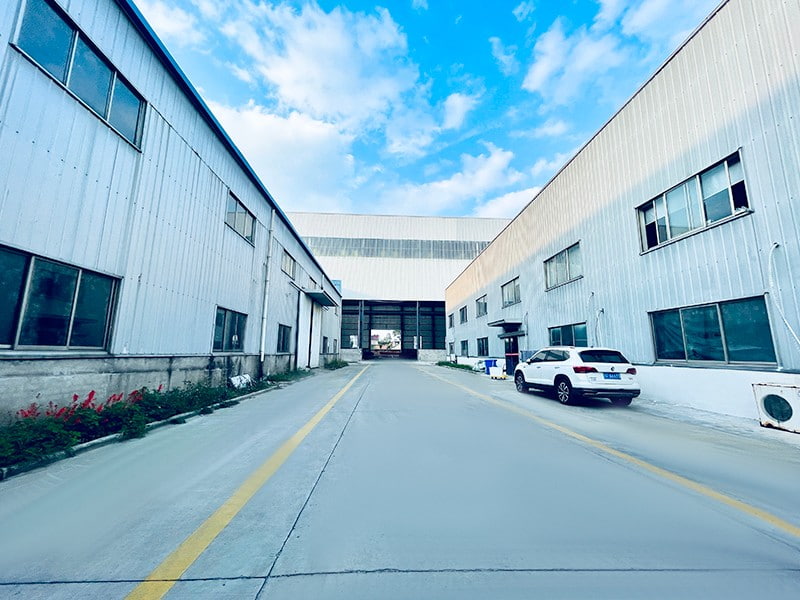 Exterior de la fábrica