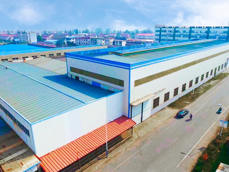 Exterior de la fábrica