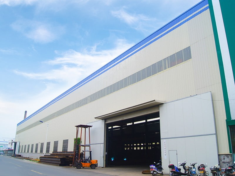 Exterior de la fábrica