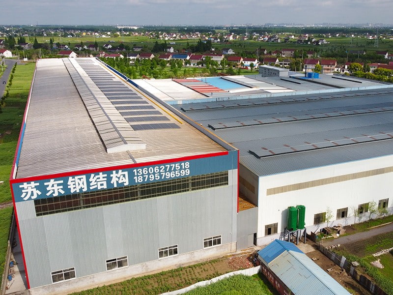 Exterior de la fábrica
