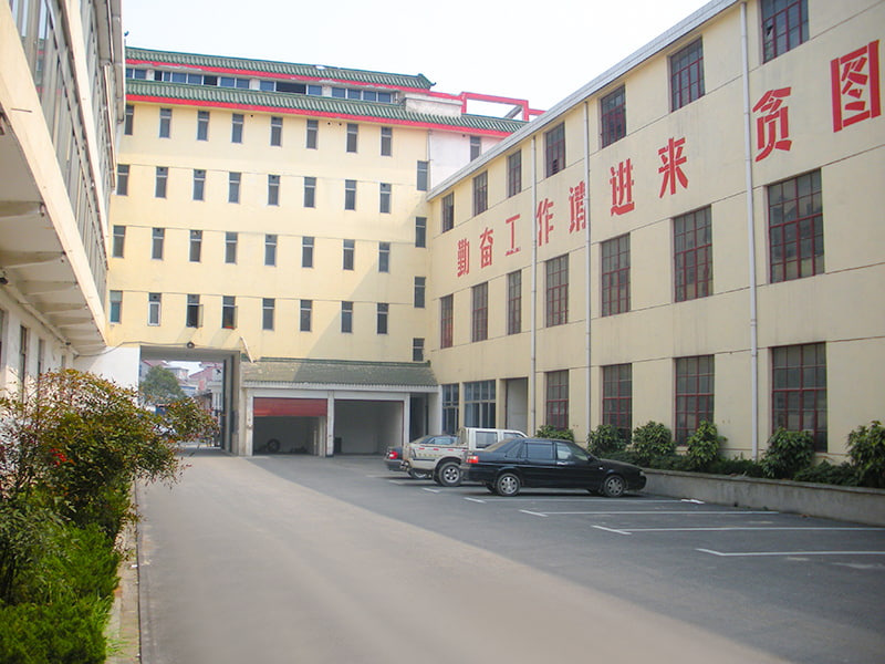 Exterior de la fábrica