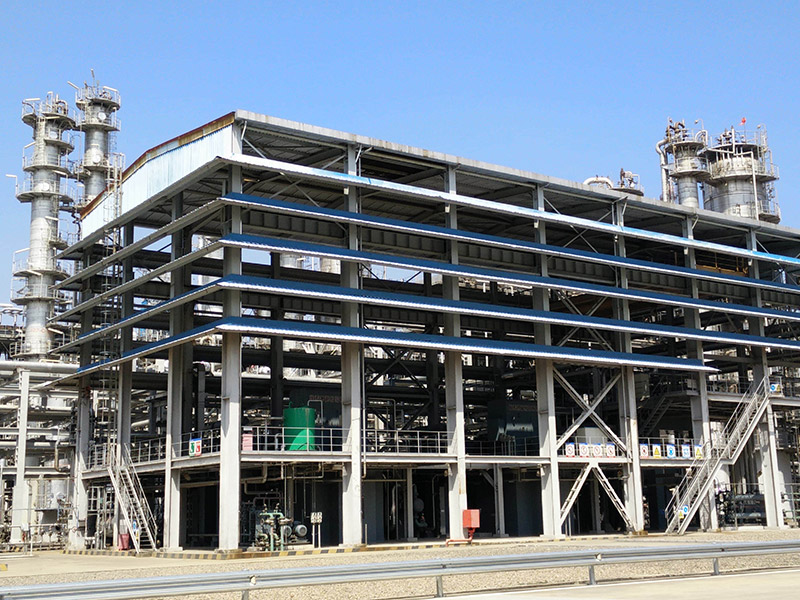Estructuras de acero para centrales eléctricas