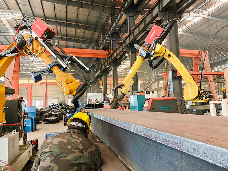 Estación de trabajo de soldadura robótica inteligente